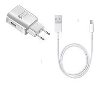 Super Pack Cargador + Cable para Samsung Galaxy A7 2018 Fast Charger, ultra potente y rápido, nueva generación 3A, con cable micro USB, carga / transferencia de datos
