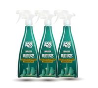 Super Paco Limpiador Multiusos en Spray, Eficaz contra las Manchas, Acabado Brillante, 600 ml, Pack de 3 Unidades