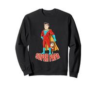 Super Papá Héroe Super Papá Día del Padre Papá Héroe Sudadera