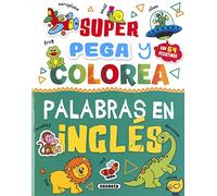 Super Pega y colorea palabras en inglés