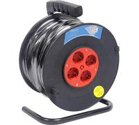 Super Power 56733 Prolongador Eléctrico con Enrollador, 50 m
