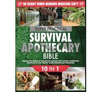 Super Practical Survival Apothecary Bible: 10 in 1 Unlock the Secrets of Self-Reliant Healing with Nature’s Forgotten Formulas to Stay Healthy When Modern Help Disappears