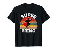 Super Primo Español Hombre Primo Divertido Héroe Con Capa Camiseta