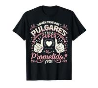 Súper Prometida Regalo Prometida Compromiso Pareja Mujer Camiseta