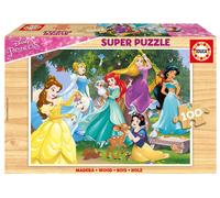 Super Puzzle Madeira 100 Princesas Disney
