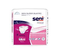 Super Seni Quatro Inkontinenzhosen, Größe S-XL - 10 Stück - M | Packung (10 Stück) - B01HQLY1S2
