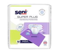 Súper Seni Tamaño 2 Medium Cubrepañal para Adultos, 10 St