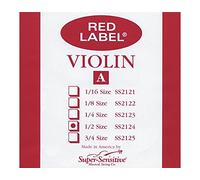 Súper sensibles etiqueta roja 2124 violín una cadena, 1/2