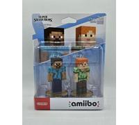 Super Smash Bros Steve Y Alex (Importación De La UE) - Nuevo - Nintendo Amiibo