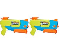 Super Soaker - Nerf Super Soaker Wave Spray - Lanzador de Agua - La Boquilla se Mueve para Formar chorros ondulantes - Juegos al Aire Libre y Juguetes de Agua (Paquete de 2)
