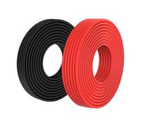 Super Soft Silicone Cable Red Black 12 14 16 18 20 22 24 30 AWG(Red; 10m; 20 AWG)