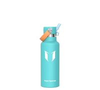 Super Sparrow Botella Agua Acero Inoxidable - Botellas Termica 500ml - Sin BPA - Termo Cantimplora con Pajita Vacío, para Deporte, Viaje, Escuela, Exterior, Oficina, Gimnasio