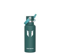 Super Sparrow Botella Agua Acero Inoxidable - Botellas Termica 500ml - Sin BPA - Termo Cantimplora con Pajita Vacío, para Deporte, Viaje, Escuela, Exterior, Oficina, Gimnasio