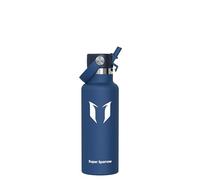 Super Sparrow Botella Agua Acero Inoxidable - Botellas Termica 500ml - Sin BPA - Termo Cantimplora con Pajita Vacío, para Deporte, Viaje, Escuela, Exterior, Oficina, Gimnasio