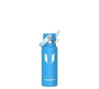 Super Sparrow Botella Agua Niños Acero Inoxidable - Botellas Termica 350ml - Sin BPA - Termo Cantimplora con Pajita Vacío, para Deporte, Viaje, Escuela, Exterior, Oficina