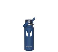 Super Sparrow Botella Agua Niños Acero Inoxidable - Botellas Termica 350ml - Sin BPA - Termo Cantimplora con Pajita Vacío, para Deporte, Viaje, Escuela, Exterior, Oficina