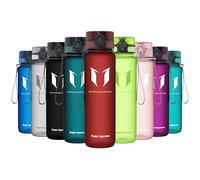 Super Sparrow Botella de Agua Deportiva - 1000ml - Sin BPA (Mate- Rojo Imperial)