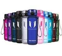 Super Sparrow Botella de Agua Deportiva - 500ml - Sin BPA (Mate- Azul Metílico)