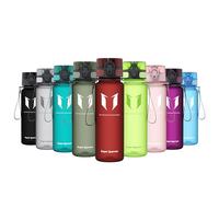 Super Sparrow Botella de Agua Deportiva - 500ml - Sin BPA (Mate- Rojo Imperial)