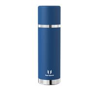 Super Sparrow Botella Termica - 1000ml - Termo de Acero Inoxidable - Cantimplora Sin BPA - Termo Cafe - Tapa Antifugas que Sirve de Taza - Se Mantiene Caliente 12 o Frío 24 Horas