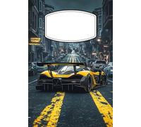 Super Sport Exotic Car Notebook: Daily Planner & Goal Tracker for Entrepreneurs, Students & High Achievers - Undated Notebook for Time Management, Habit Tracking & Success Planning