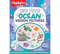 Super Sticker Ocean Hidden Pictures: Hidden Pictures Puzzle Book with Splash-Tastic Ocean Scenes, Sharks, Mermaids, Leaping Dolphins and Aquatic ... for Kids 6-9 (Hidden Pictures Sticker Books)