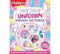 Super Sticker Unicorn Hidden Pictures: Hidden Pictures Puzzle Book for Kids Ages 6-9 with Magical Unicorn Adventures, Dragons, Gnomes and Over 30 ... Foil Stickers (Hidden Pictures Sticker Books)