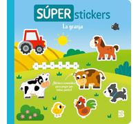 SUPER STICKERS LA GRANJA (SUPER STICKERS ESTÁTICOS)