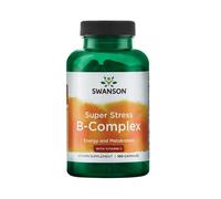 Super Stress Complejo B con Vitamina C 100 Cápsulas Swanson Health Products