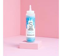 Super Streusel Premium SuperDrip Chocolate - Perfect Drip for DripCake - Bulk Bottle 300g Light Blue