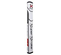 Super Stroke SUPTFLAT2WRG Traxion Flatso 2.0 Putter de Golf, Blanco/Gris/Rojo, Talla 2