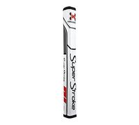 Super Stroke SUPTSS2RWRG Grip, Unisex-Adult, Blanco/Gris/Rojo, Talla única