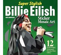 Super Stylish Billie Eilish Sticker Mosaic Art: 12 Stylish Designs, Performance Portraits, Photo Gallery