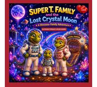 SUPER T. FAMILY and the Lost Crystal Moon: A Magical Dinosaur Family Adventure About Love, Teamwork, Courage & Kindness, A Heartwarming Dinosaur Family Love Story