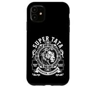 Super Tata Lew Prezent dla Taty Polska Koszulka Polaco Papá Carcasa para iPhone 11