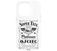 Super Tata Polska Koszulka Prezent dla Taty Polish Dad Carcasa para iPhone 15 Pro