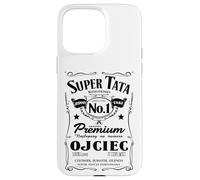 Super Tata Polska Koszulka Prezent dla Taty Polish Dad Carcasa para iPhone 15 Pro MAX