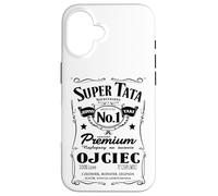 Super Tata Polska Koszulka Prezent dla Taty Polish Dad Carcasa para iPhone 16