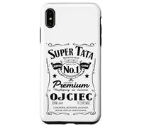 Super Tata Polska Koszulka Prezent dla Taty Polish Dad Carcasa para iPhone XS MAX