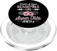 Super Tata - Regalo con Flores para Tienda de campaña PopSockets PopGrip para MagSafe
