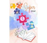 Super time Notebook: Everything on this book it is your daily life,120 papers lined, 6"x9