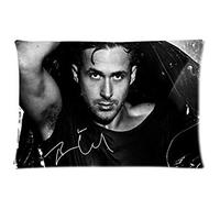Super Tt-shop Soft Zippered Pillowcase Pillow case Cover 20*30 Inch (Twin sides) Ryan Gosling and Signature Pattern Fashion Design