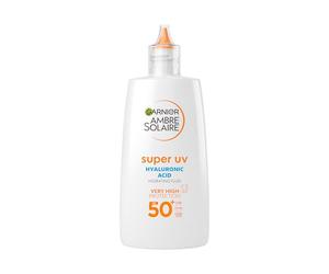 Super UV Anti Dark Spots & Anti Pollution Face Fluid SPF50+ 40ml, With Hyaluronic Acid & Vitamin E, High SPF Protection, Non Greasy Formula