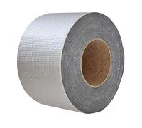 Super Waterproof Tape Butyl Rubber Aluminium Foil Tape,Waterproof Duct Tape Super Repair Crack Thicken Butyl Waterproof Tape Home Renovation Tools (10cm*10M)