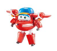 Super Wings Figura de avión y Robot transformable de Figura y Robot transformable de la Serie de animación Juguetes para niños a Partir de 3 años - Temporada 2, 12 cm