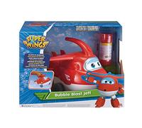 Super Wings- Serie 1 Juguete de máquina de Burbujas, Color Rojo/Blanco, Talla única (Alpha Animation & Toys Ltd EU721211)