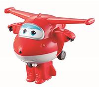 Super Wings Tramsform YW710010 Mini Transform a Bots Jett Plane, color rojo (AuldeyToys , color/modelo surtido