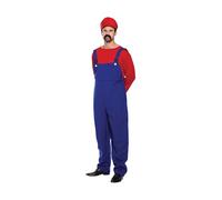 SUPER WORKMAN COSTUME- RED by Henbrandt