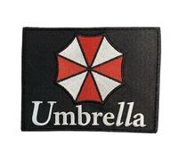 Super6props Umbrella Corporation Raccoon City R.P.D. Parche táctico de gancho y bucle para chaleco (1 unidad, 130 mm x 100 mm, rectangular, tela, moderno)