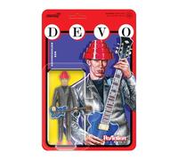 Super7 Devo Bob Mothersbaugh (Girl U Want) Figura de acción Devo de 3.75 pulgadas con accesorio de música rock coleccionables y juguetes retro